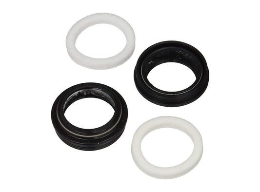 RockShox 30mm Dust Seal & 5mm Foam Ring Set - XC/Gold/Silver/Paragon - Black Black  