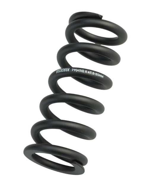 RockShox Metric Coil Rear Shock Spring - 134mm - Black Black 134mm - 47.5-55mm 350 lbs