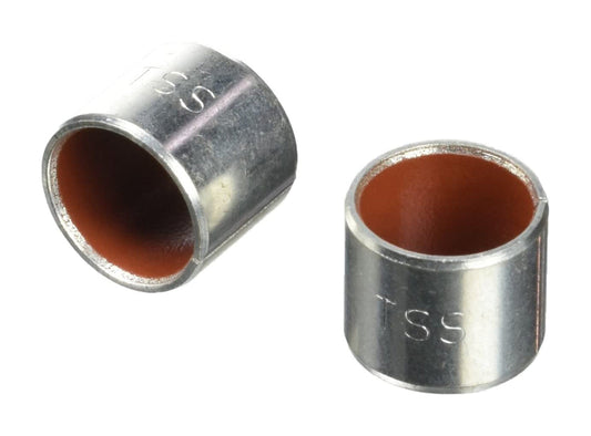RockShox Rear Shock Eyelet Bushing Silver Pair - 1/2" x 1/2" 