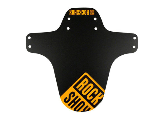 Rockshox MTB Fender - Black-Neon Orange Black - Neon Orange One Size 