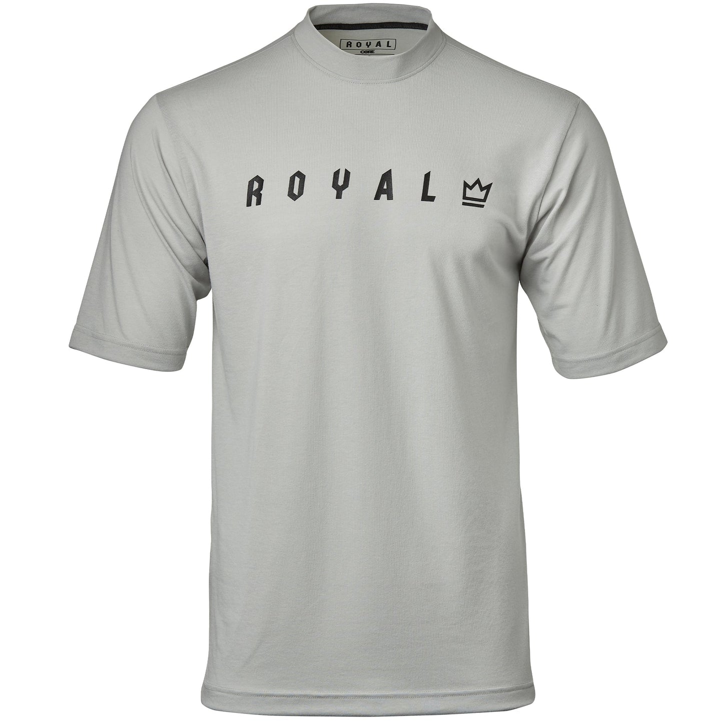 Royal Core Short Sleeve MTB Jersey - Micro - Gray Heather - 2022 Gray Small 