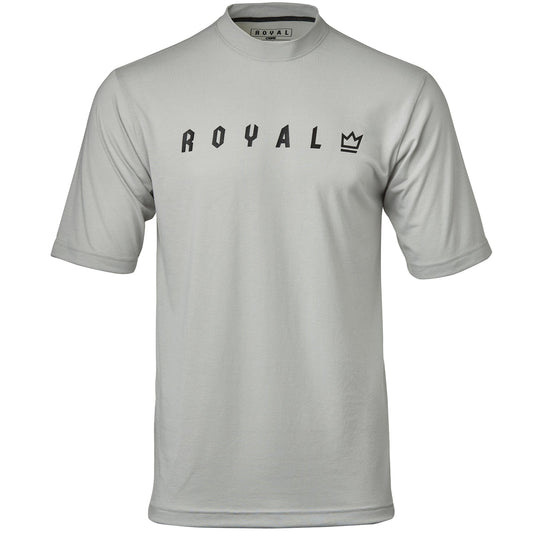 Royal Core Short Sleeve MTB Jersey - Micro - Gray Heather - 2022 Gray Small 