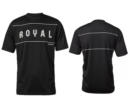 Royal Quantum Short Sleeve MTB Jersey - Black - 2022 Black X-Small 