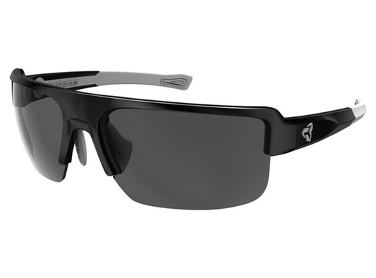 Ryders Eyewear Seventh Performance Sunglasses - Black-Gray Black - Gray Frame Black Grilamid TR90 - Standard Gray 