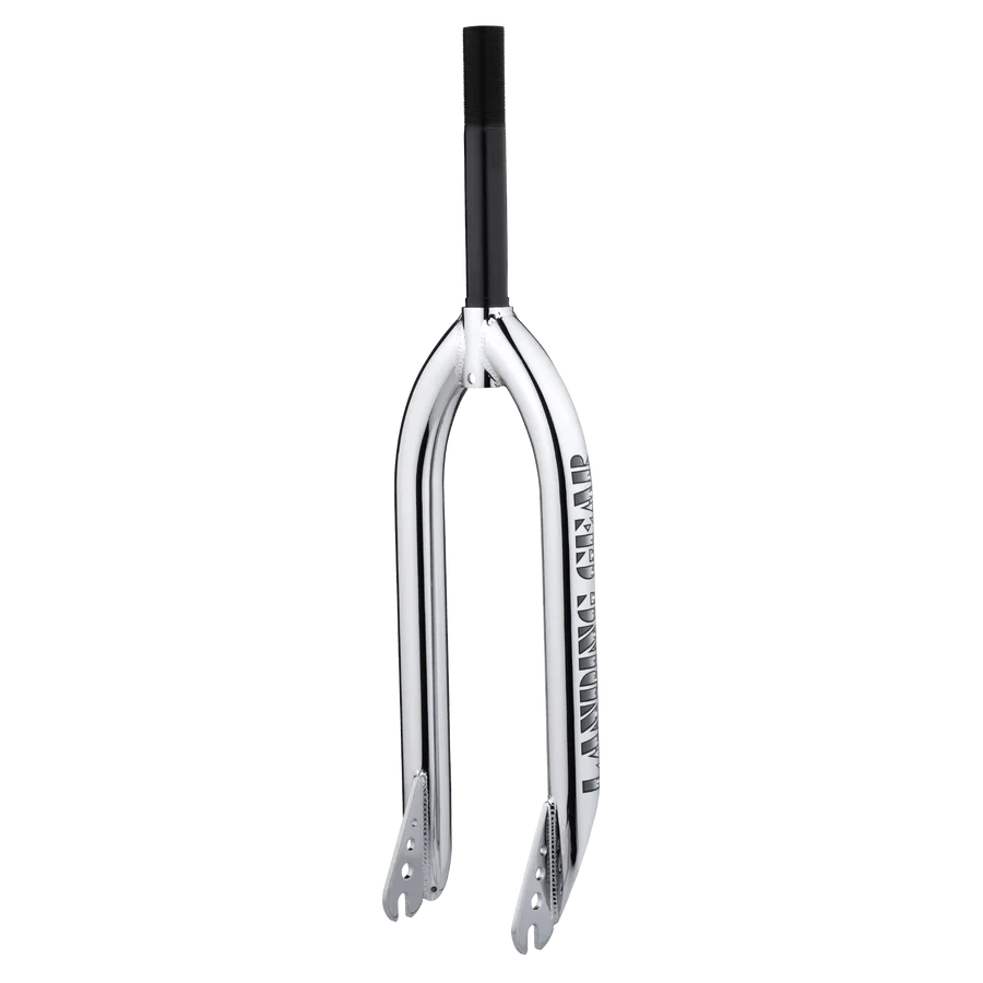 SE Bikes Landing Gear Threadless 24" BMX Forks - Chrome