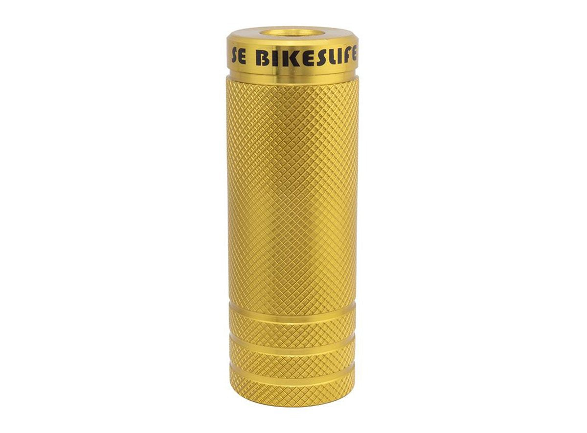 SE Bikes Wheelie BMX Pegs - Gold Gold 14mm 