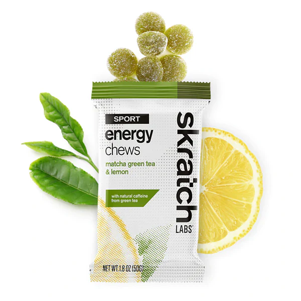 Skratch Labs Sport Energy Chews - Matcha Green Tea & Lemon