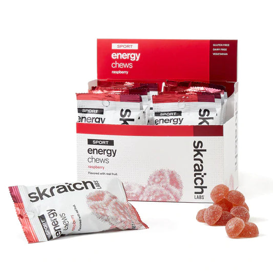 Skratch Labs Sport Energy Chews - Raspberry Raspberry 10 Pack 