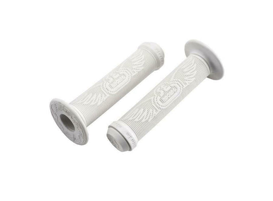 SE Bikes Racing Wing BMX Grips - White White 135mm 