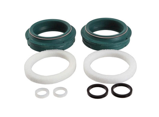 SKF Low-Friction Dust Wiper Seal Kit - Fox 40 - Black - Fits 2016-Current Black  