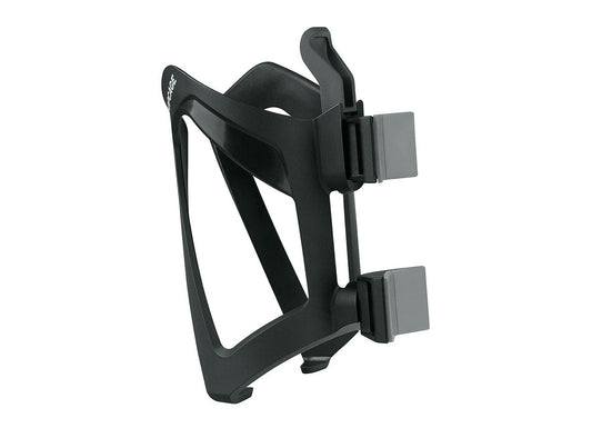 SKS Anywhere Mount Topcage Water Bottle Cage - Strap-On - Black Black  