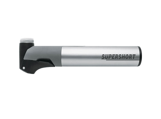 SKS Supershort Mini Pump Silver - Gray Presta / Schrader 