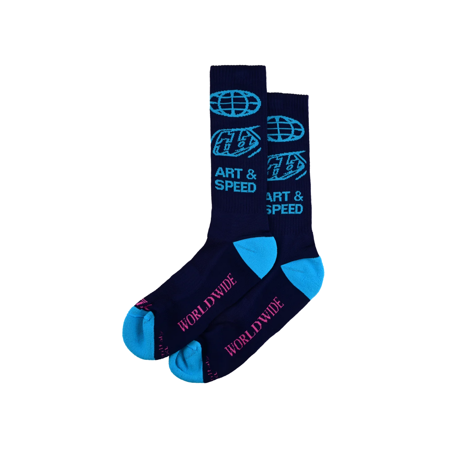 Troy Lee Designs Performance Sock - Worldwide - Midnight