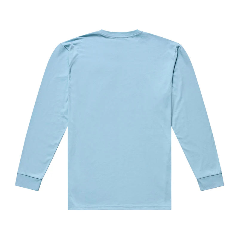 Troy Lee Designs Flame2 Long Sleeve Tee - Dawn Blue