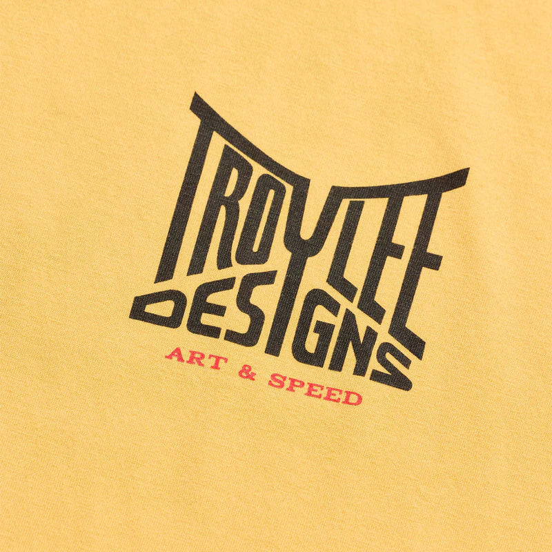 Troy Lee Designs Handlebar Long Sleeve Tee - Bleached Melon