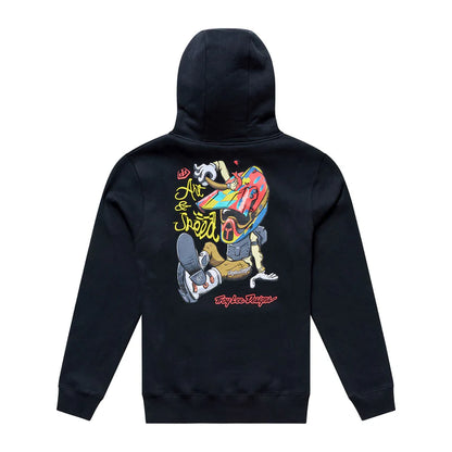Troy Lee Designs Pullover Hoodie - Heritage - Black