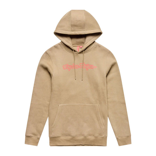 Troy Lee Designs Pullover Hoodie - Signature - Sienna