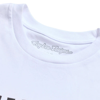 Troy Lee Designs Finish Line Short Sleeve Tee - White