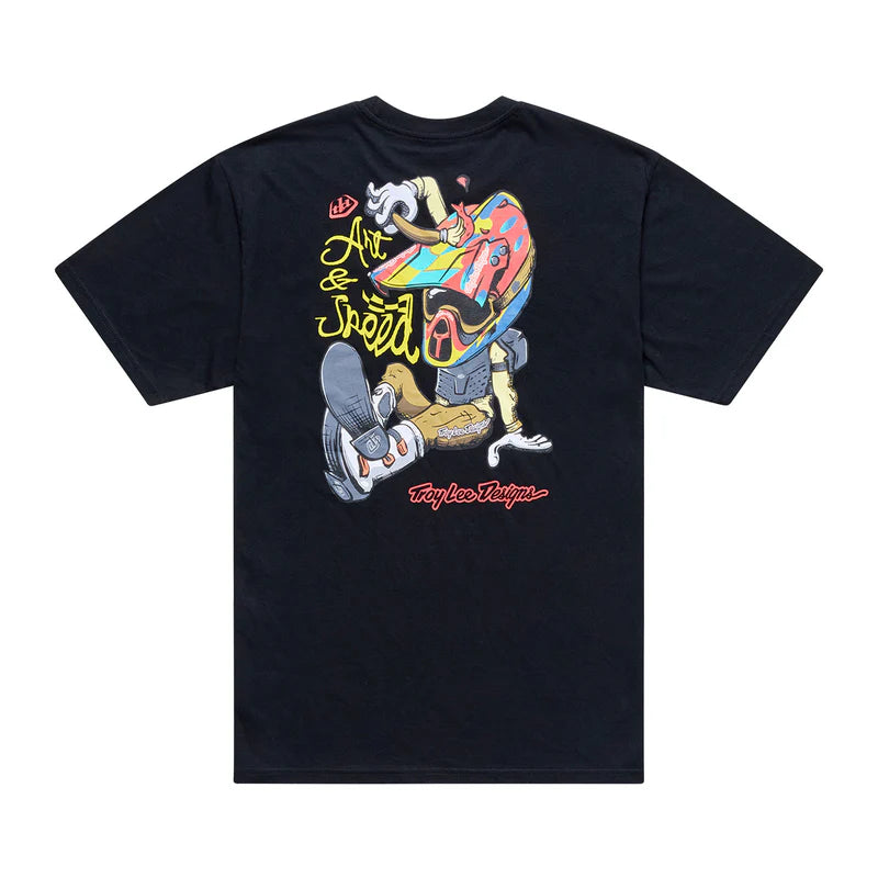 Troy Lee Designs Heritage Short Sleeve Tee - Black
