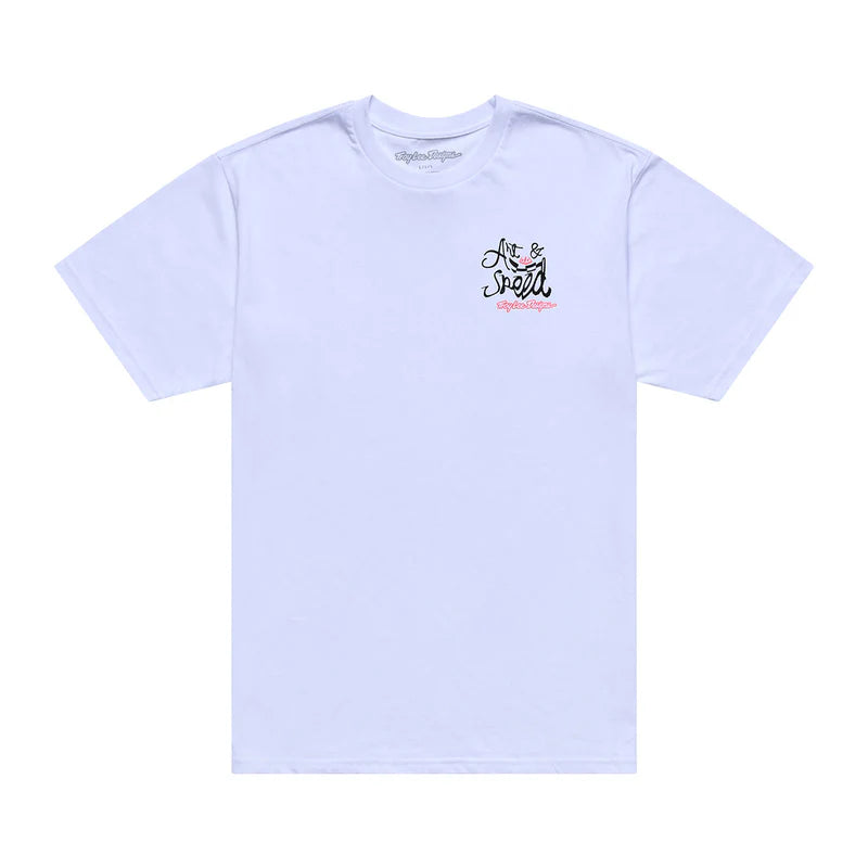 Troy Lee Designs Heritage Short Sleeve Tee - White