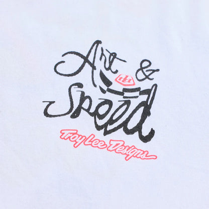Troy Lee Designs Heritage Short Sleeve Tee - White