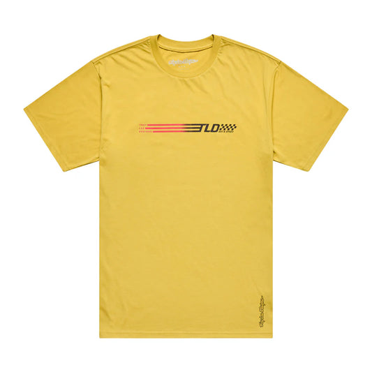 Troy Lee Designs Stripes Short Sleeve Tee - Butter