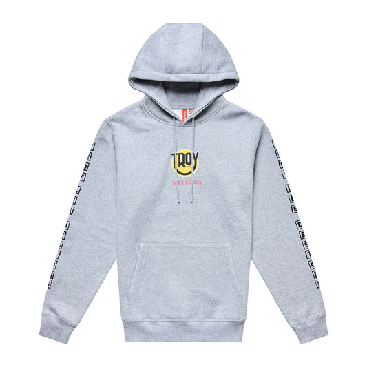 Troy Lee Designs Pullover Hoodie - Happy Dayz - Gray Heather