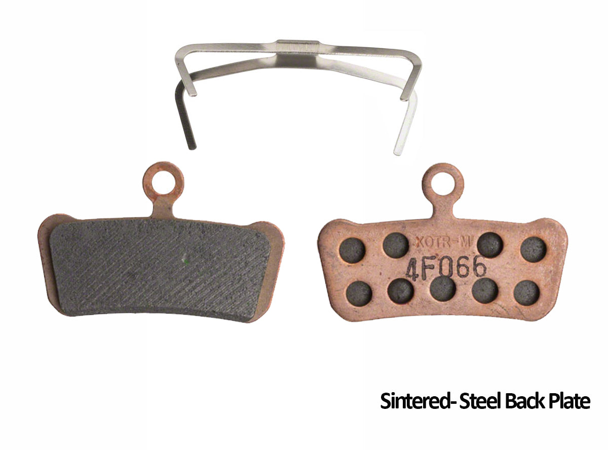 SRAM Guide/Trail Brake Pads Organic - Alu Back Plate  