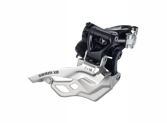 SRAM X0 2x10 High Clamp Front Derailleur - Top Pull