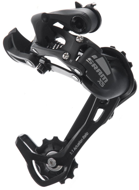 SRAM X5 9 Spd MTB Rear Derailleur Black Long Cage 