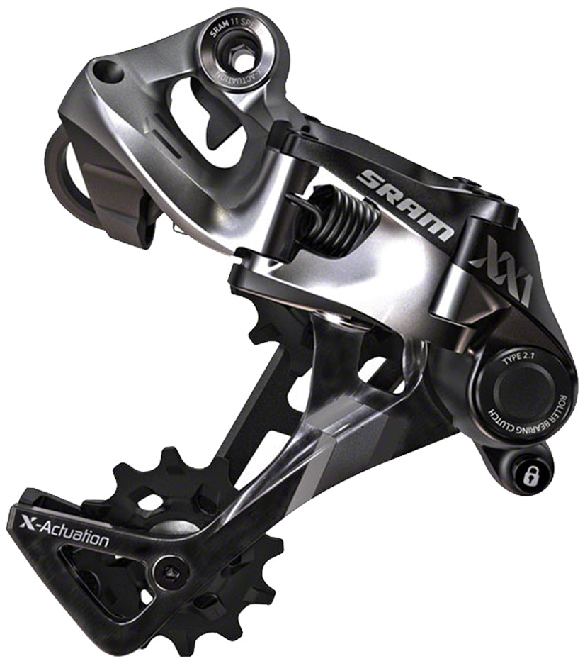 SRAM XX1 Type 2.1 11 Spd MTB Rear Derailleur Black Long Cage 