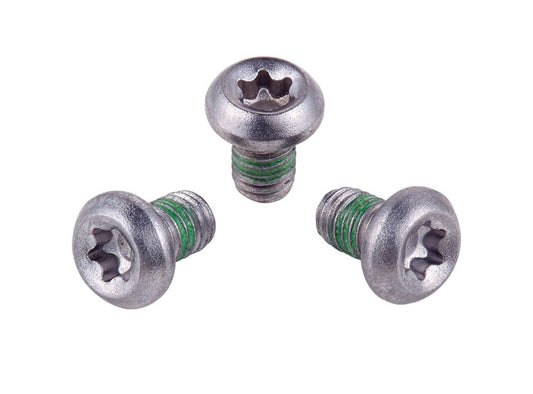 SRAM Crank Mounting Bolts - Removable Spiders/Chainrings - Silver Silver T25 - Set of 3 - Not for Quarg 