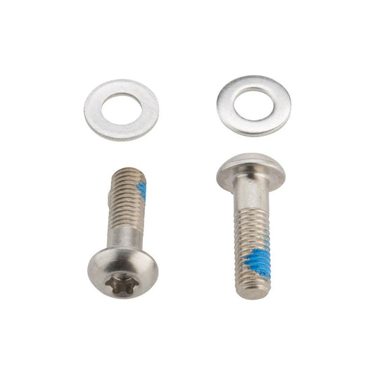 SRAM Flat Mount Caliper Bracket Mounting Bolts - Titianium