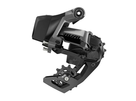 SRAM Rival eTap AXS 12 Spd Rear Derailleur - Black Black Medium Cage 