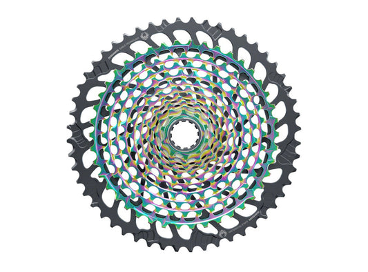 SRAM XX1  Eagle XG-1299 12 Spd MTB Cassette - Rainbow - 2020 Rainbow 10-52t XD