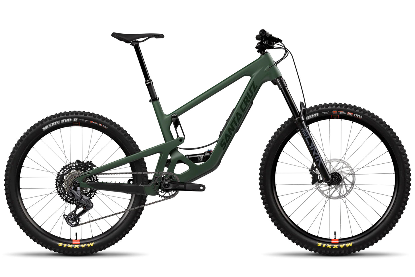 Santa Cruz Bronson Carbon MX - 70 Kit - Matt Poblano Green - 2026