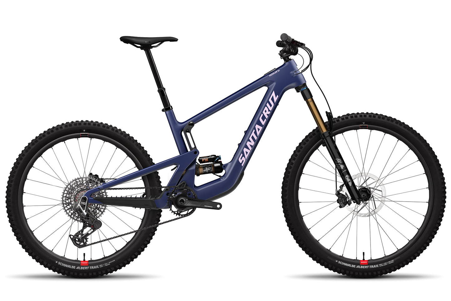 Santa Cruz Heckler SL Carbon CC MX - X0 AXS Reserve - Matte Dark Blue - 2025