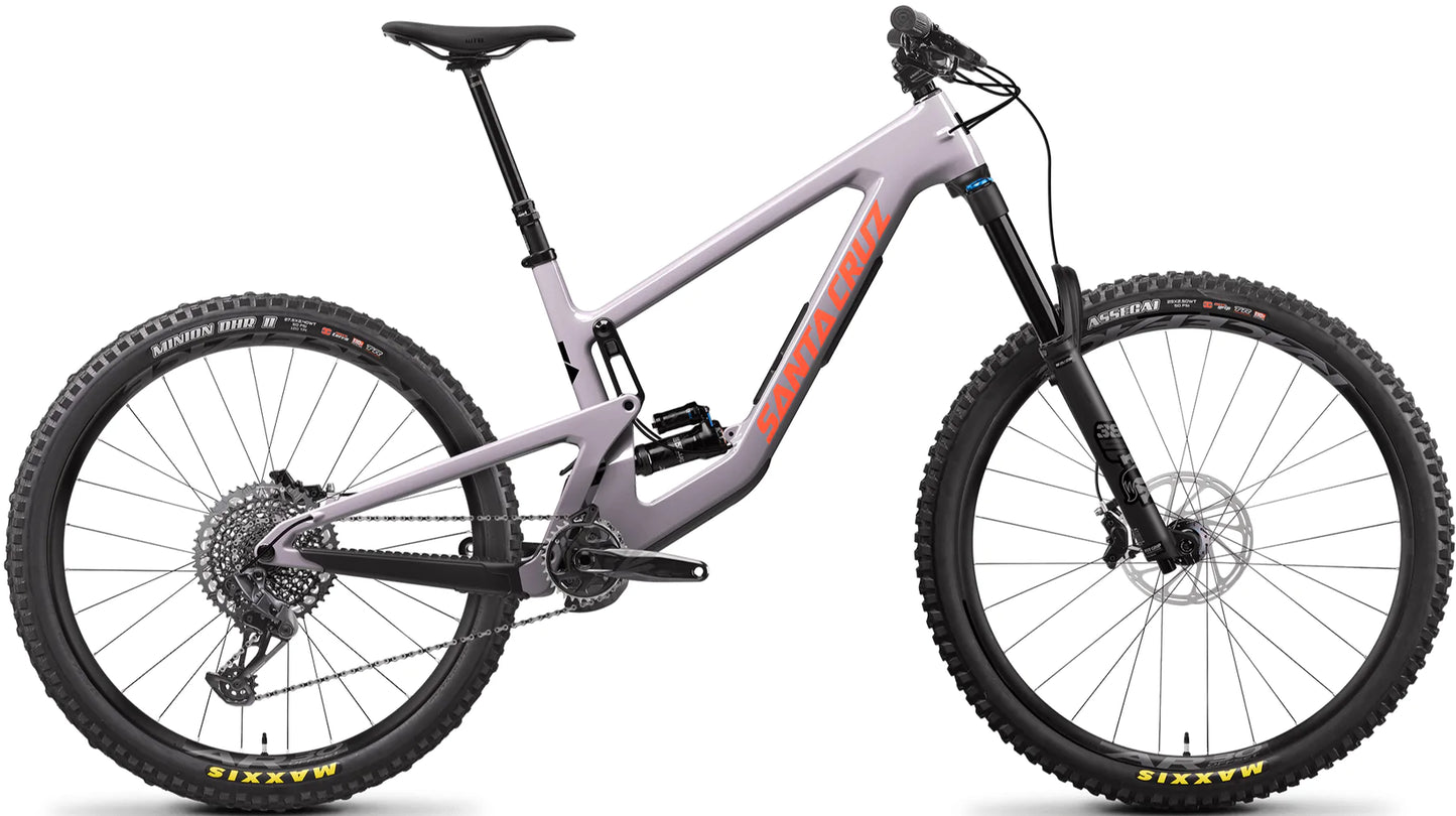 Santa Cruz Nomad Carbon MX - S Kit - Gloss Gypsum