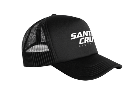 Santa Cruz Stack Trucker Hat - Black