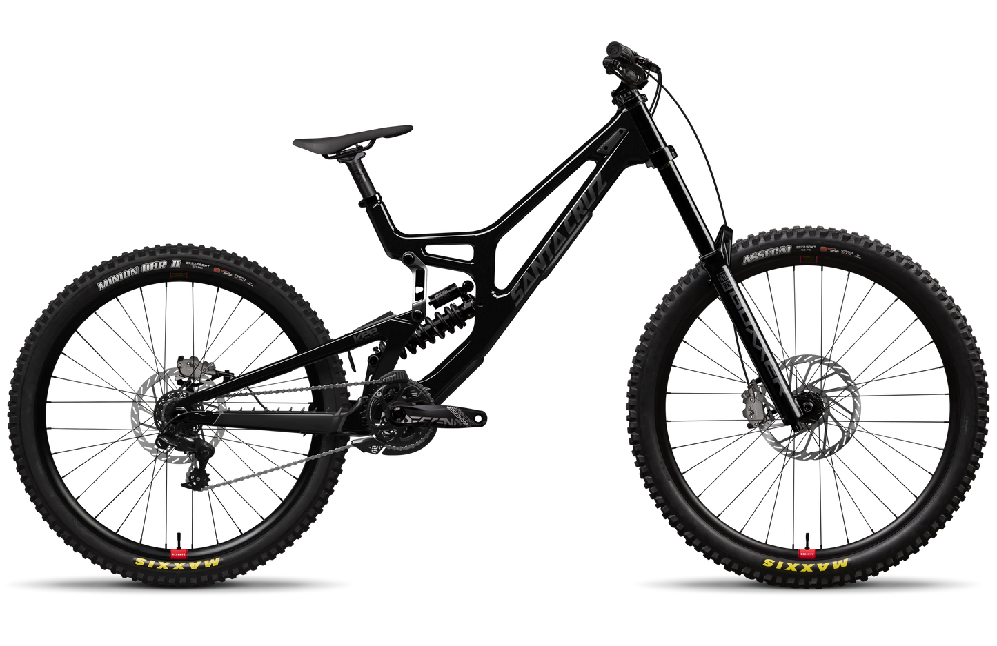 Santa Cruz V10 CC 29 - DH S Kit - Gloss Black Sparkle - 2025
