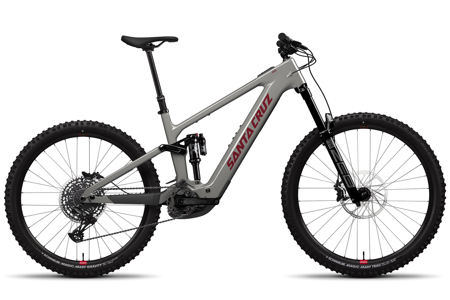 Santa Cruz Vala Carbon MX - R Kit - Gloss Gray - 2025