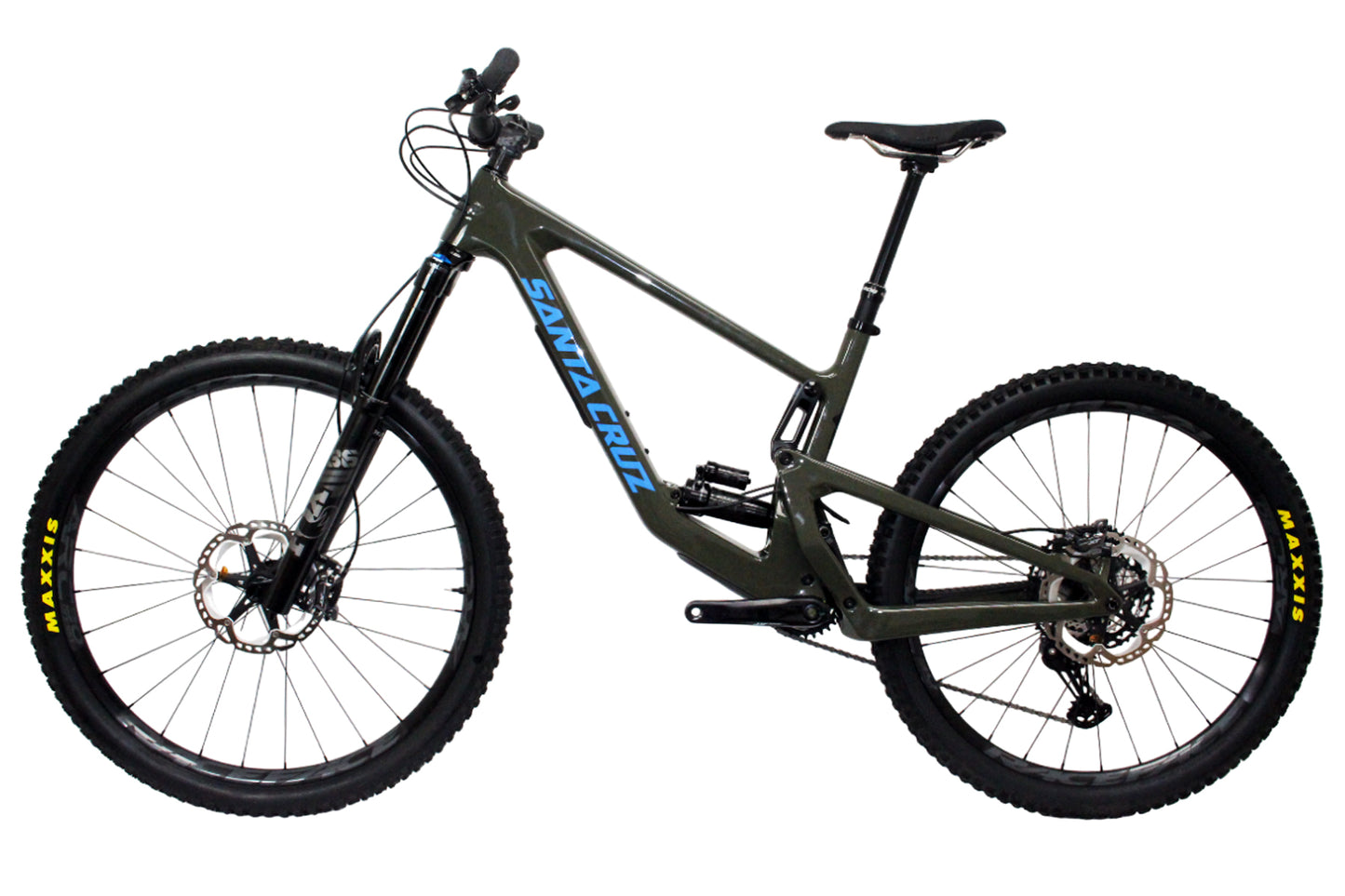 Santa Cruz Bronson 4.0 Carbon CC MX - XT Kit -  Gloss Moss