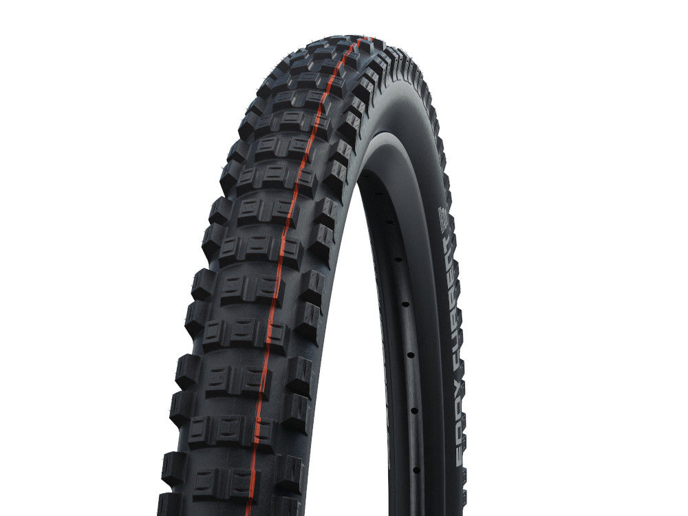 Schwalbe Eddy Current Evolution 27.5" Folding MTB Tire - Super Gravity - Rear Black 2.8" Addix Soft