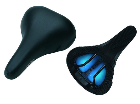 Serfas Vinyl ATB Seat Cover - Black Black  