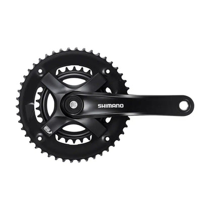 Shimano Tourney TY-501-2 Double 7/8 Spd Crankset - Black