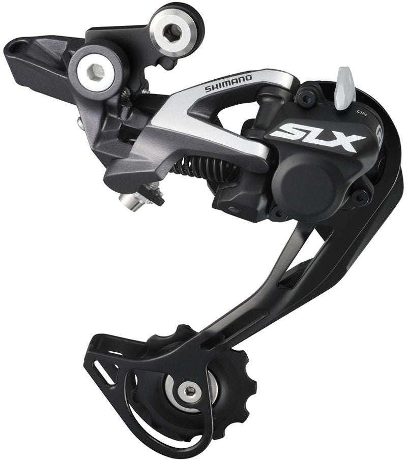 Shimano SLX M675 Shadow+ 10 Spd MTB Rear Derailleur Black Long Cage 