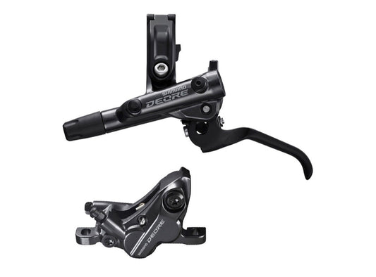 Shimano Deore M6120 Disc Brake - Front - Black Black  