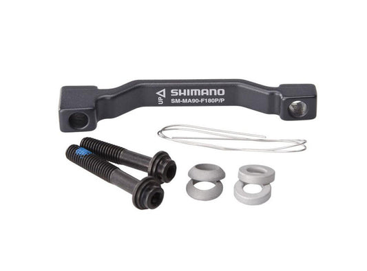 Shimano Disc Brake Adapter Black 203mm Rotor - PM160 Fork 