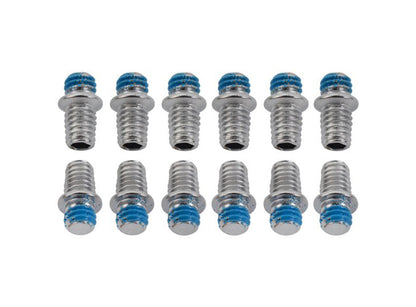 Shimano M828 Pedal Pins Silver Long Pin - 12pc 