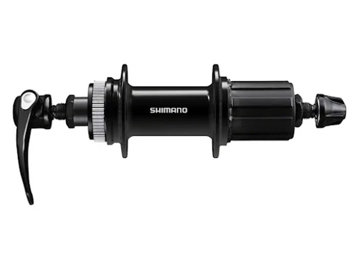 Shimano QC400 Rear MTB Hub - Black